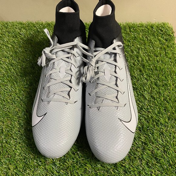 Nike Vapor Edge Pro 360 PE Football Cleats White Red CV6345-105 Men Size 15 NEW